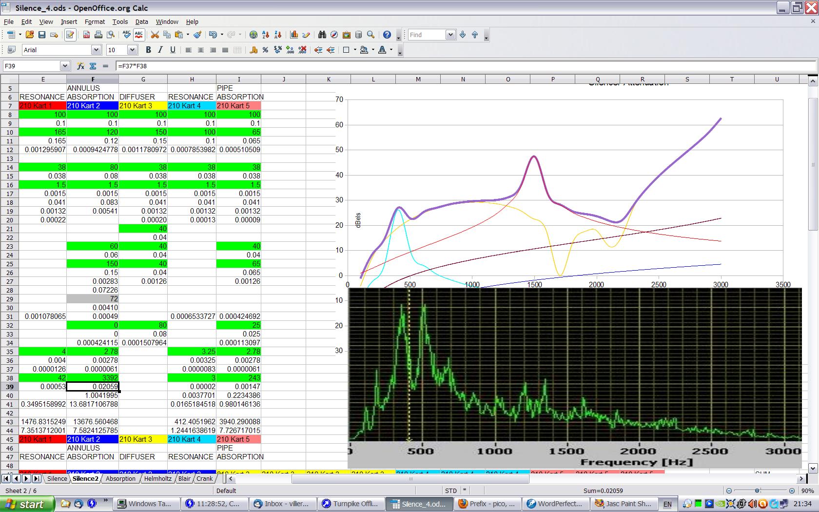 Silencer design software